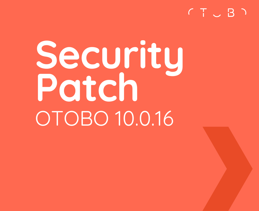 Otobo 10016 Security Patch Release 