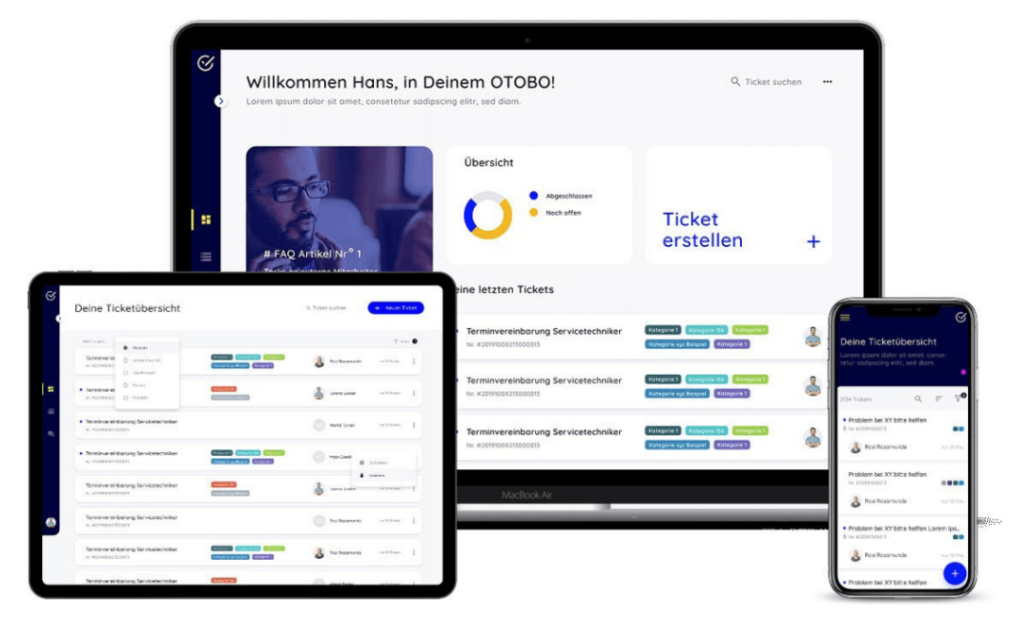 Open Source Ticketsystem OTOBO