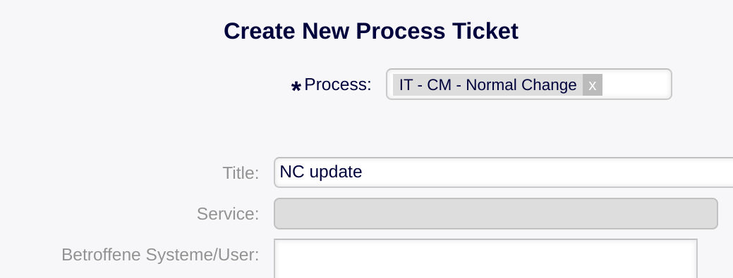 Service field in project ticket not writable 2